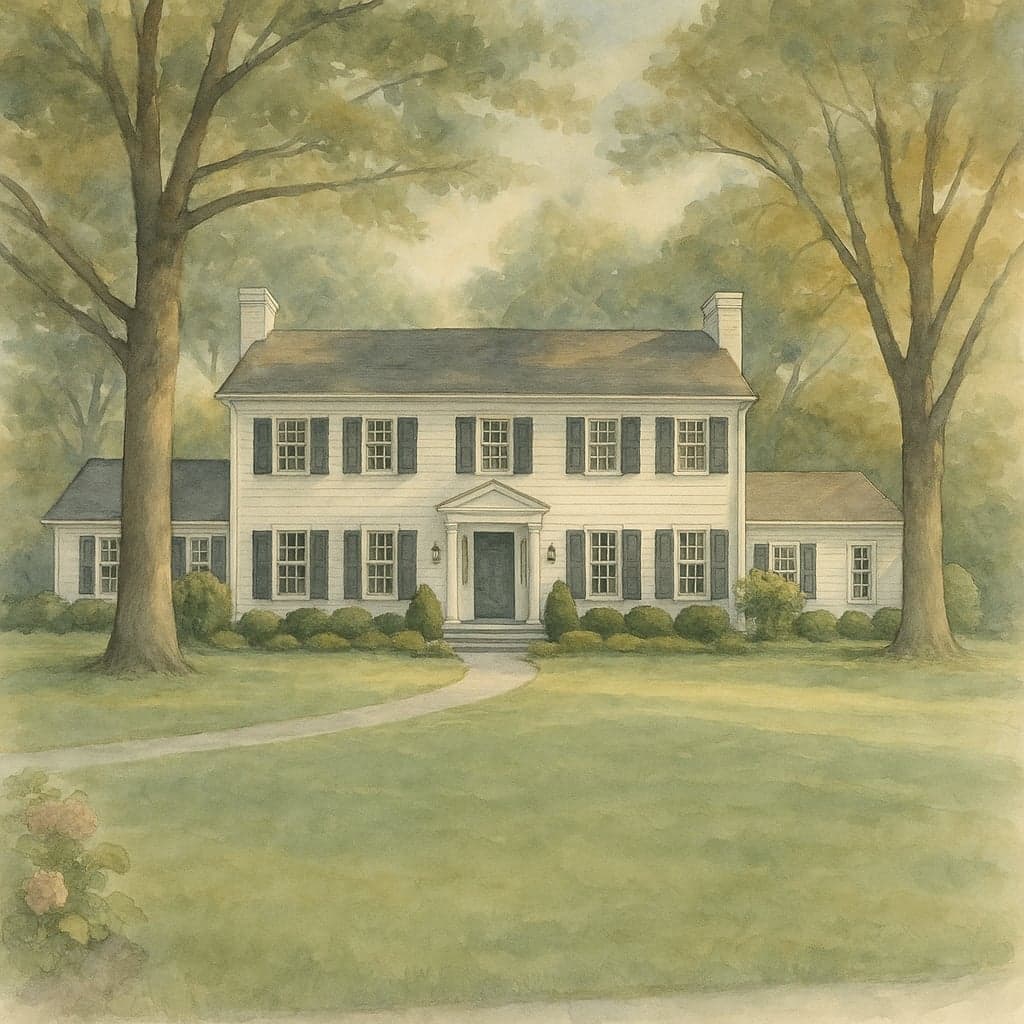 Colonial · The Architect's Watercolor