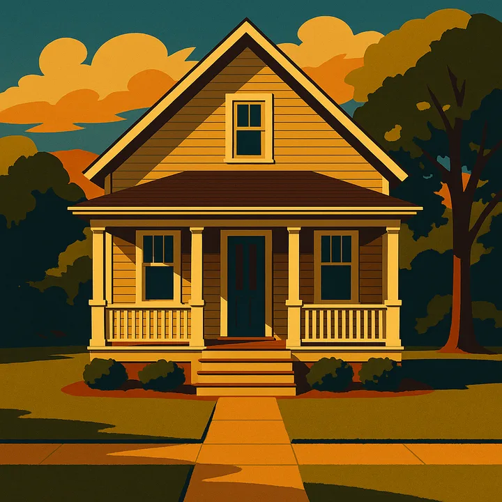 Your home in the The Heritage Poster style