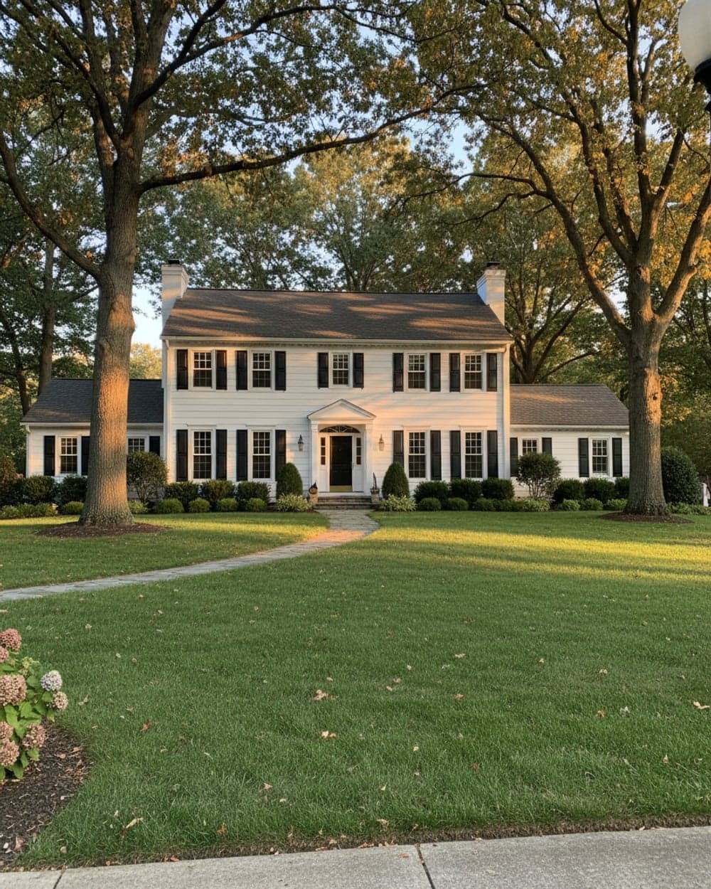 A suburban colonial