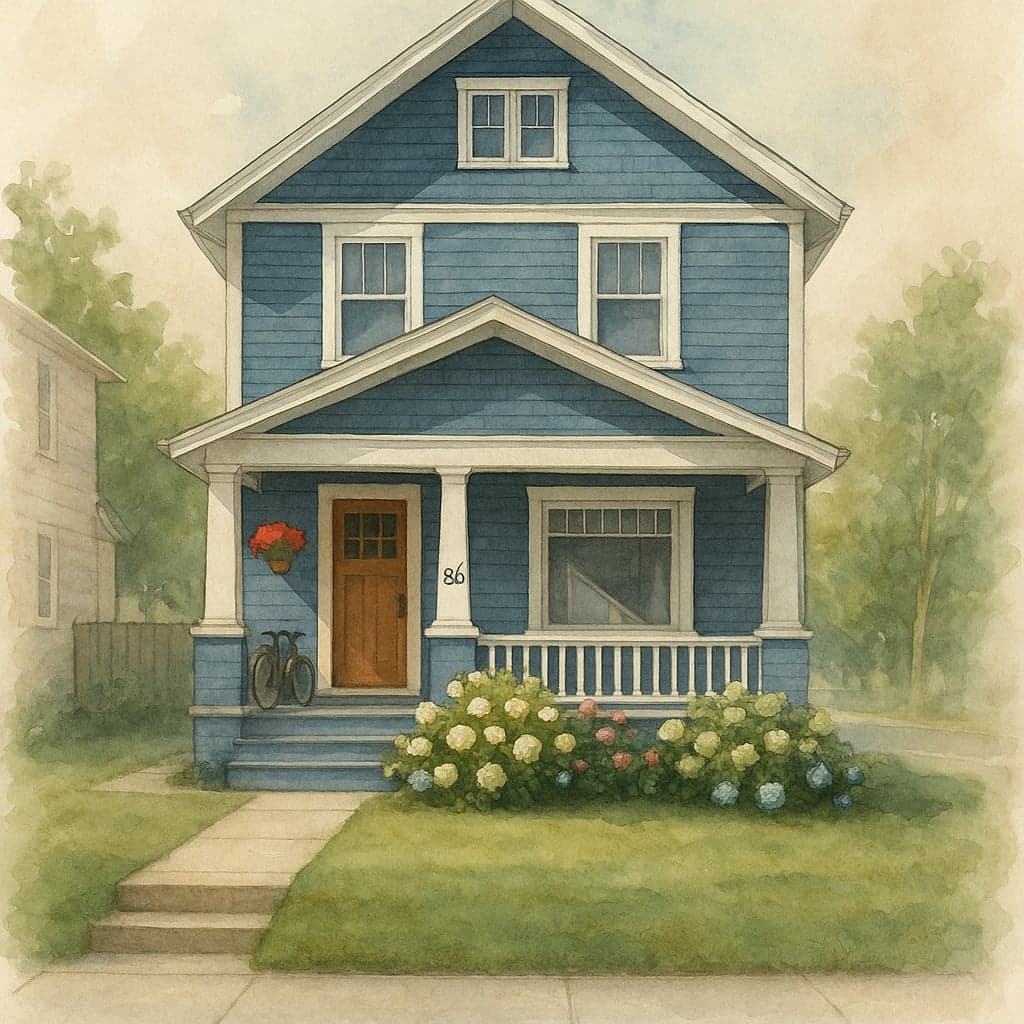 craftsman reimagined as The Architect's Watercolor