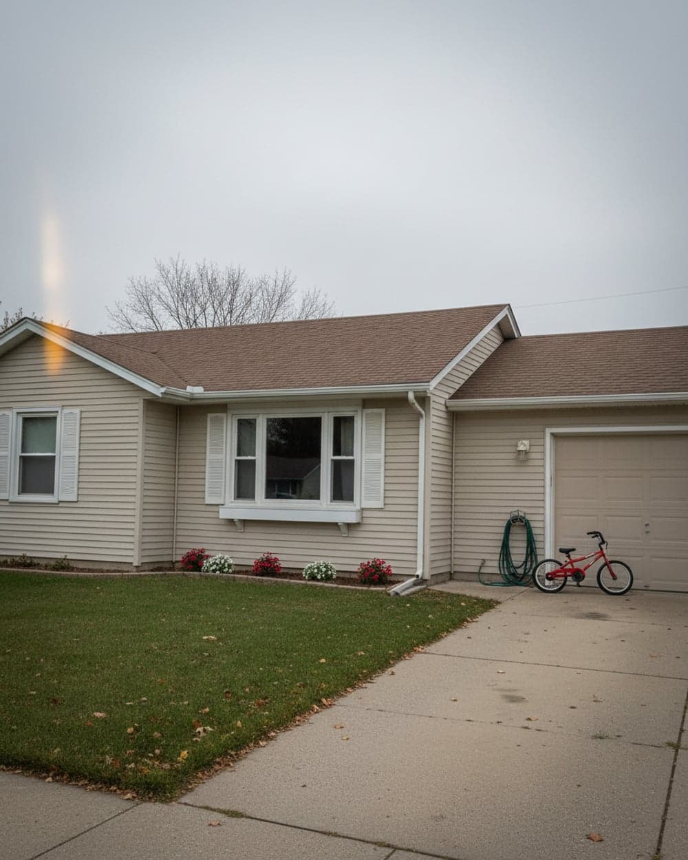 A suburban ranch